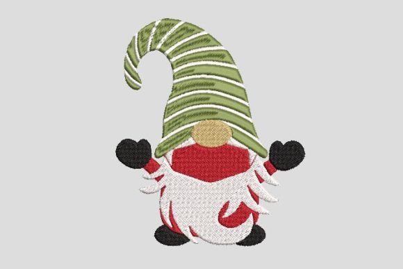 Cute Christmas Gnome Embroidery Review
