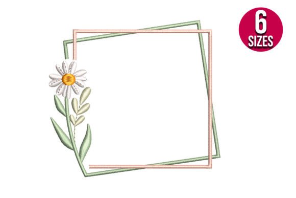 Daisy Monogram Frame Review for Seasonal Embroidery
