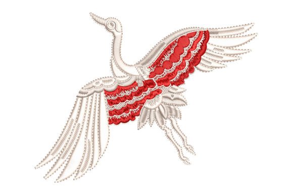Flying Flamingo Embroidery Design Review