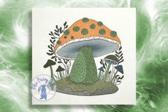 Forest Mushroom Embroidery Design Review