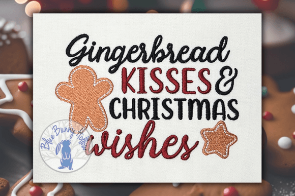 Gingerbread Kisses and Christmas Wishes Embroidery Review