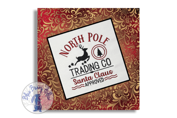 North Pole Trading Co. Santa Approved Embroidery Review