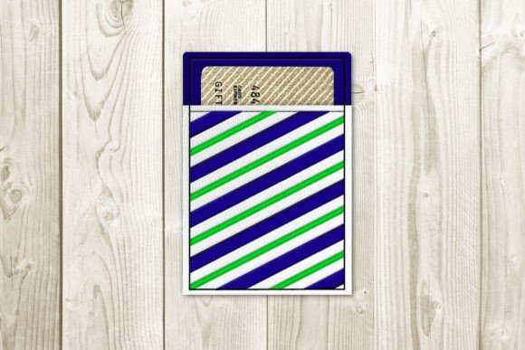 Striped Christmas Gift Card Holder ITH Review