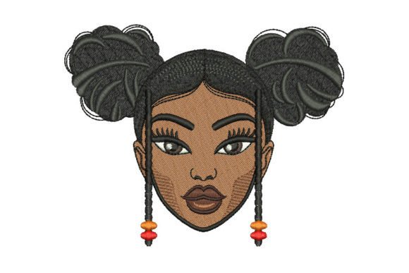 The Face of an African Girl Embroidery Review