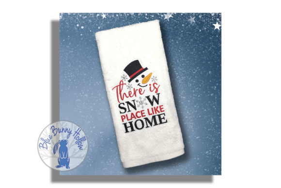 There is Snow Place Like Home Embroidery Review