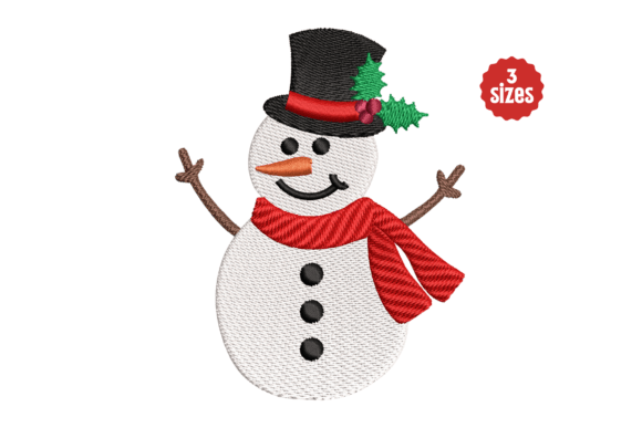 Traditional Christmas Snowman with Hat Review