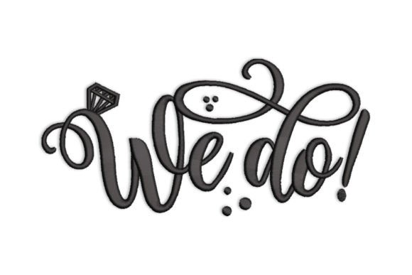 We Do Wedding Calligraphy Embroidery