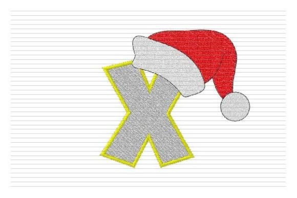 X Letter Christmas Alphabet Santa Hat Review